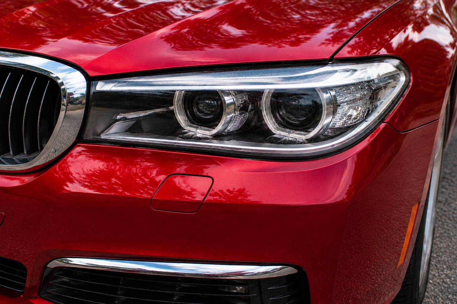 After headlight restoration